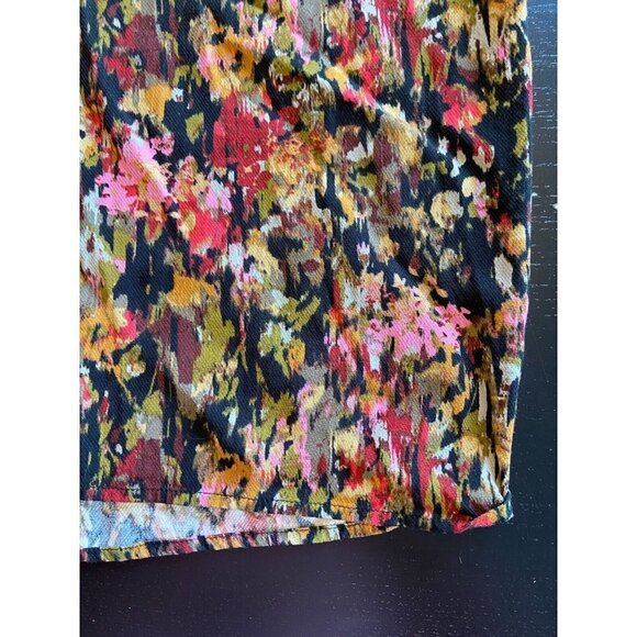 Minimum Chalotthea Women Abstract Floral Print Long Sleeve Maxi Dress Si… - Picture 9 of 14